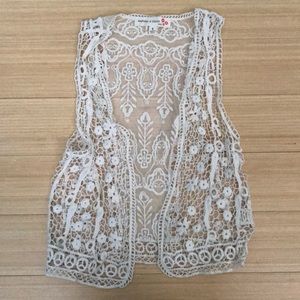 Lace cardigan